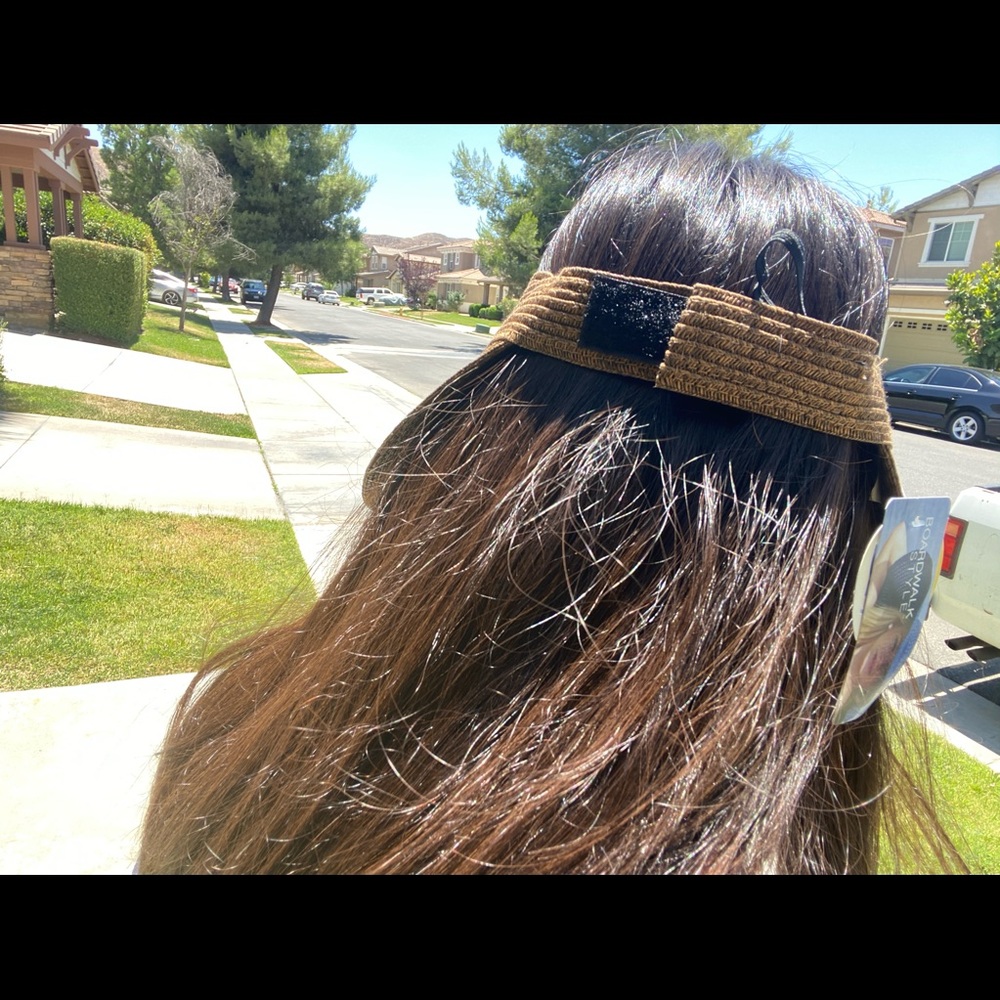 Straw Visor - image 4